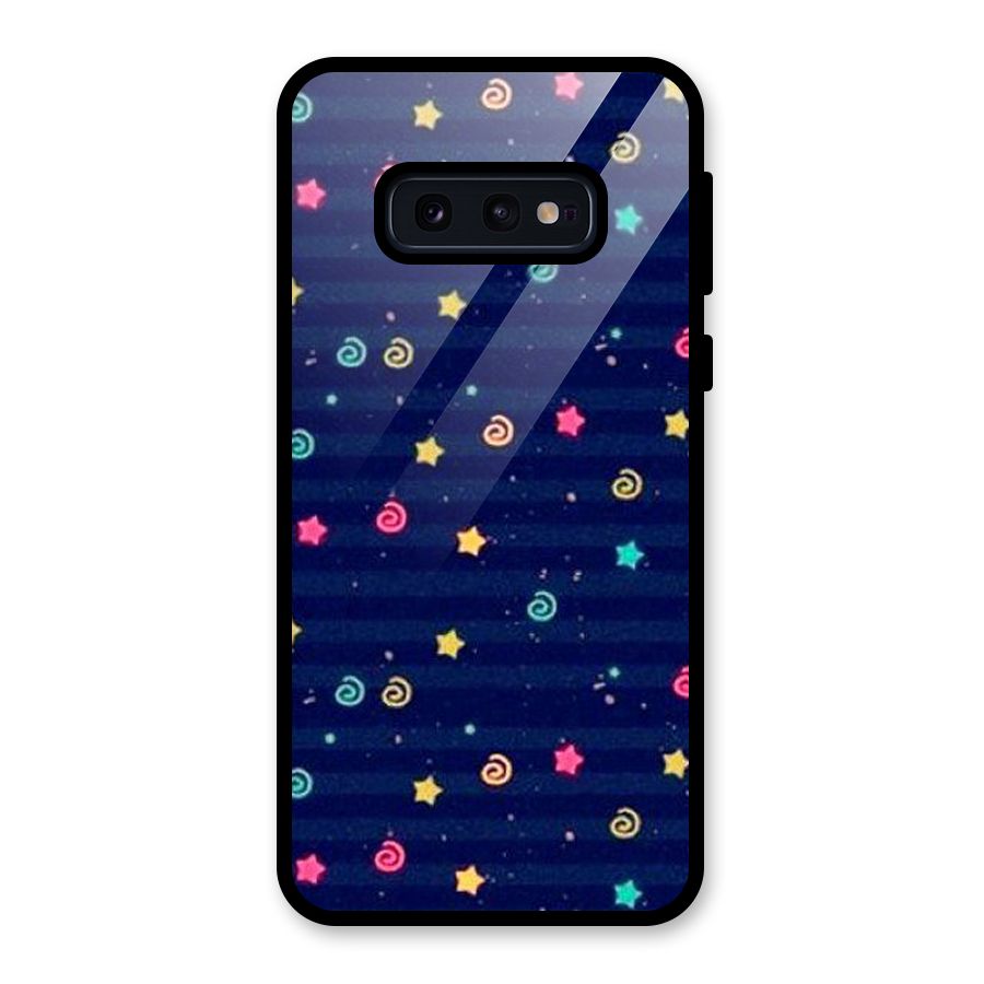 Cute Design Glass Back Case for Galaxy S10e
