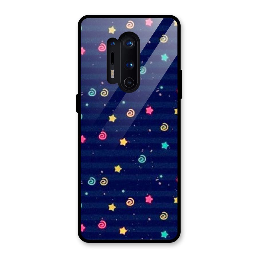Cute Design Glass Back Case for OnePlus 8 Pro