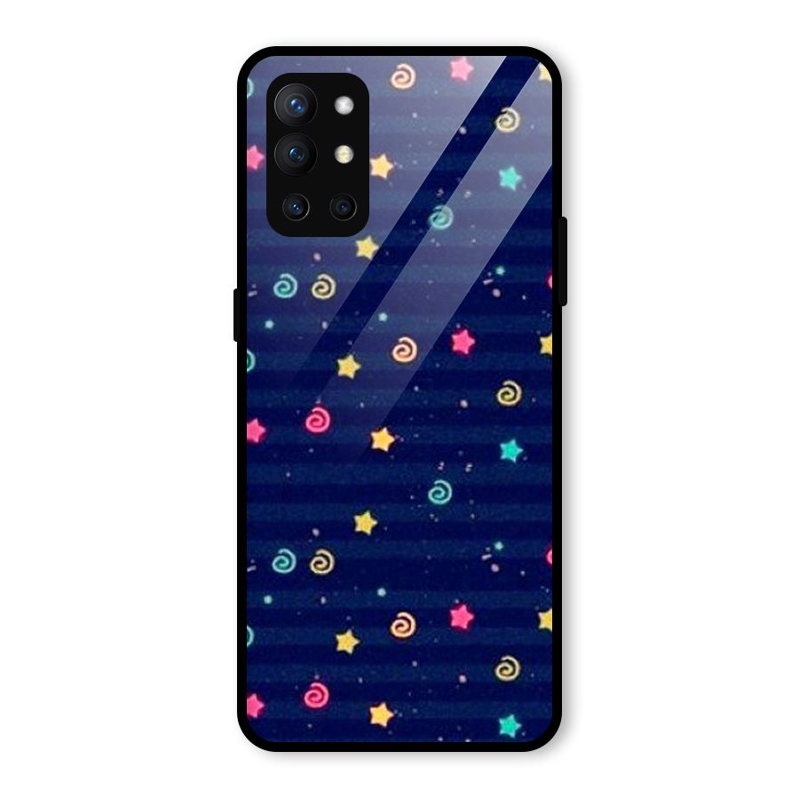 Cute Design Glass Back Case for OnePlus 9R
