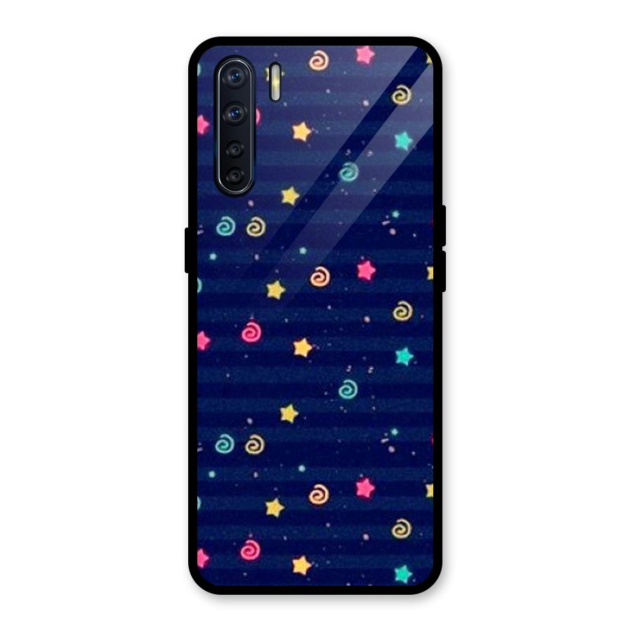Cute Design Glass Back Case for Oppo F15