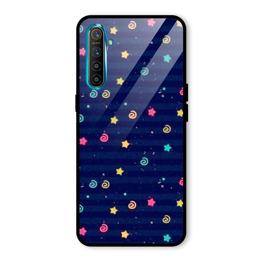 Cute Design Glass Back Case for Realme X2