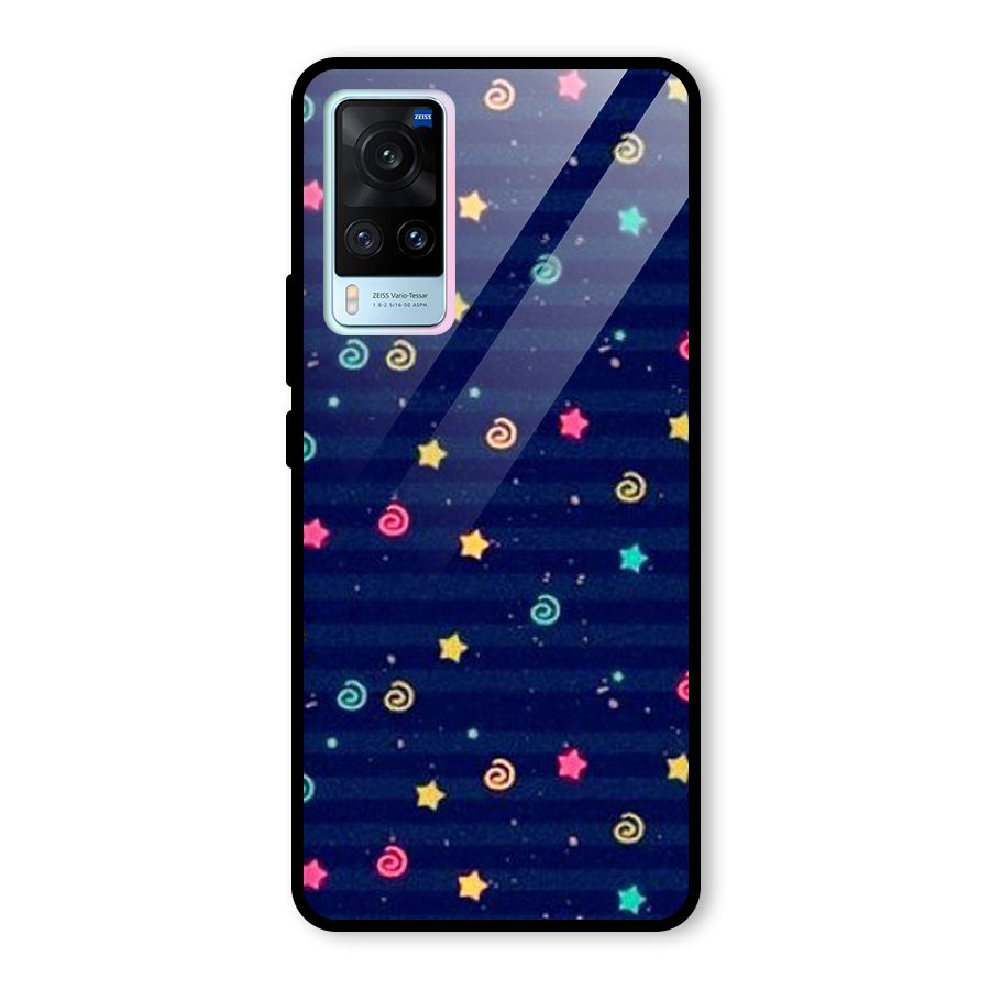 Cute Design Glass Back Case for Vivo X60