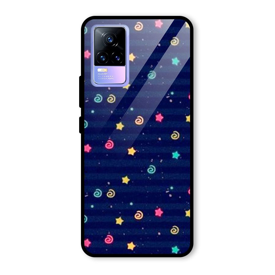 Cute Design Glass Back Case for Vivo Y73