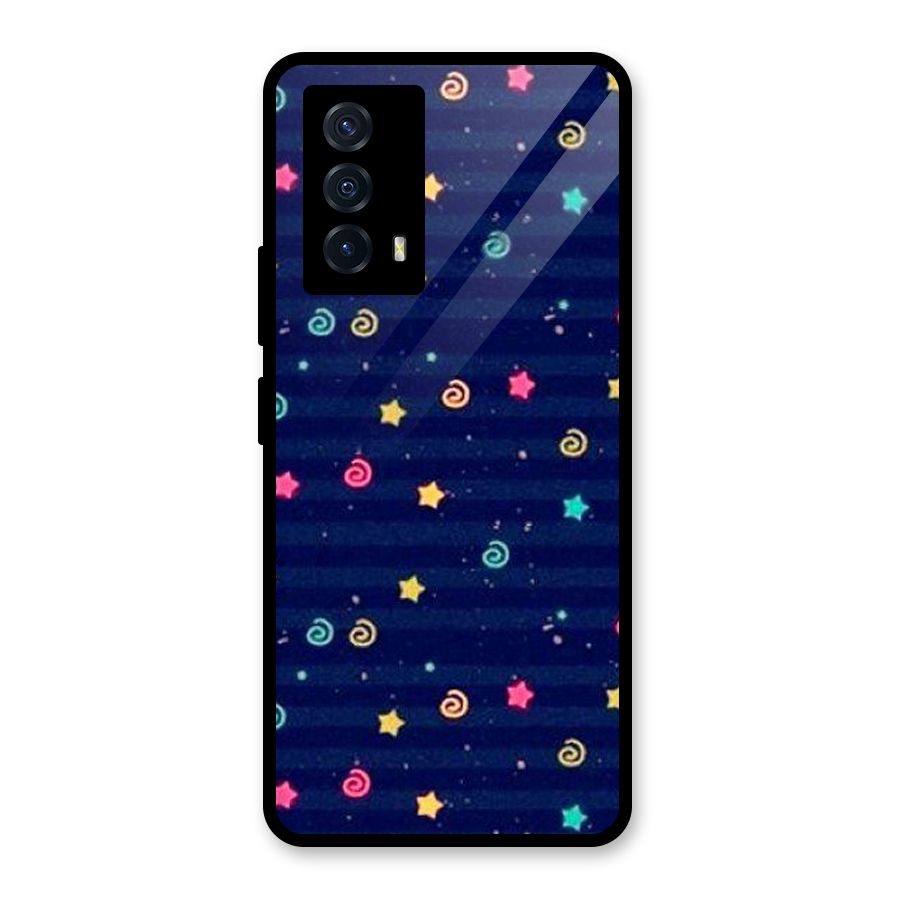 Cute Design Glass Back Case for Vivo iQOO Z5