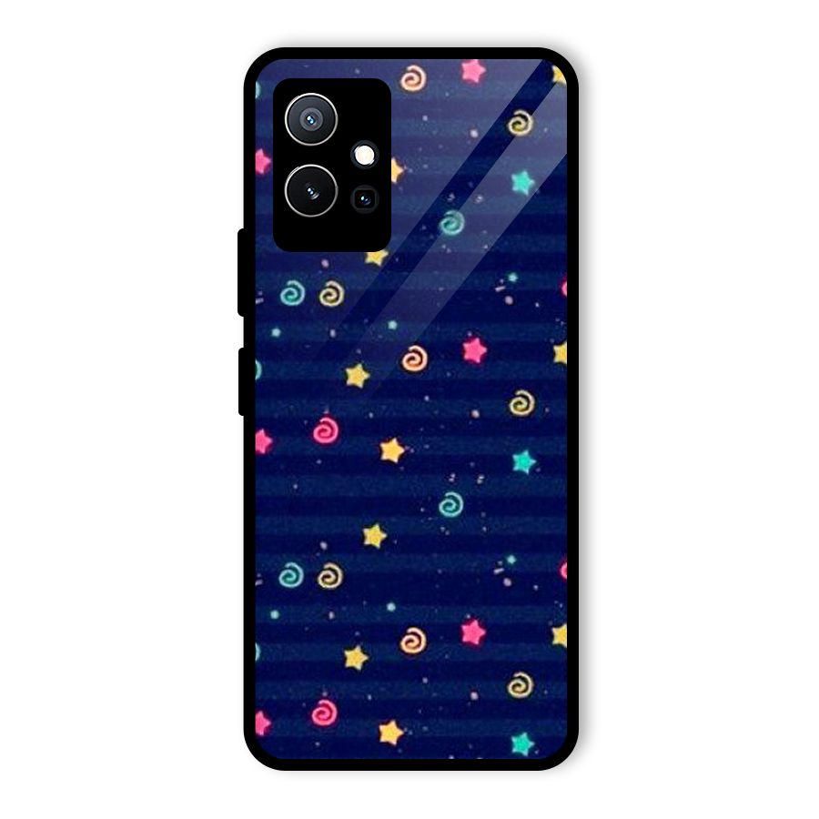 Cute Design Glass Back Case for Vivo iQOO Z6