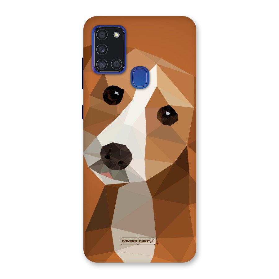 Cute Dog Back Case for Galaxy A21s