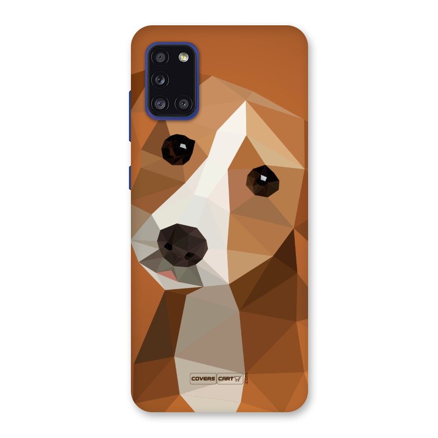 Cute Dog Back Case for Galaxy A31