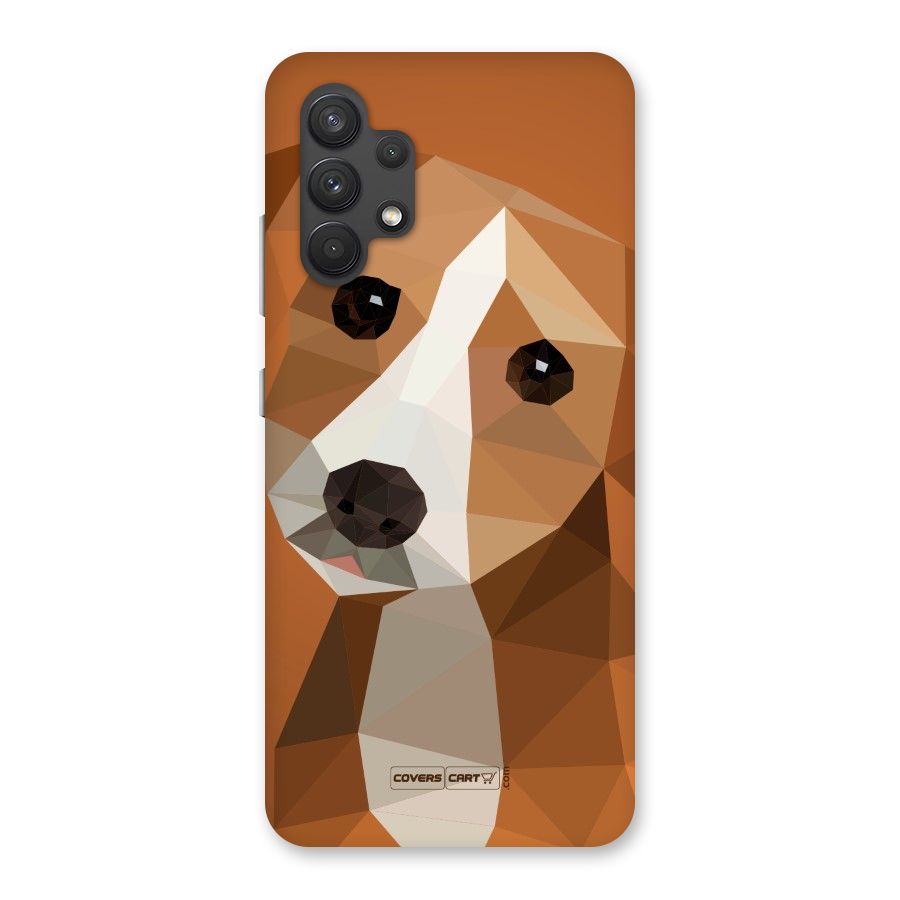 Cute Dog Back Case for Galaxy A32