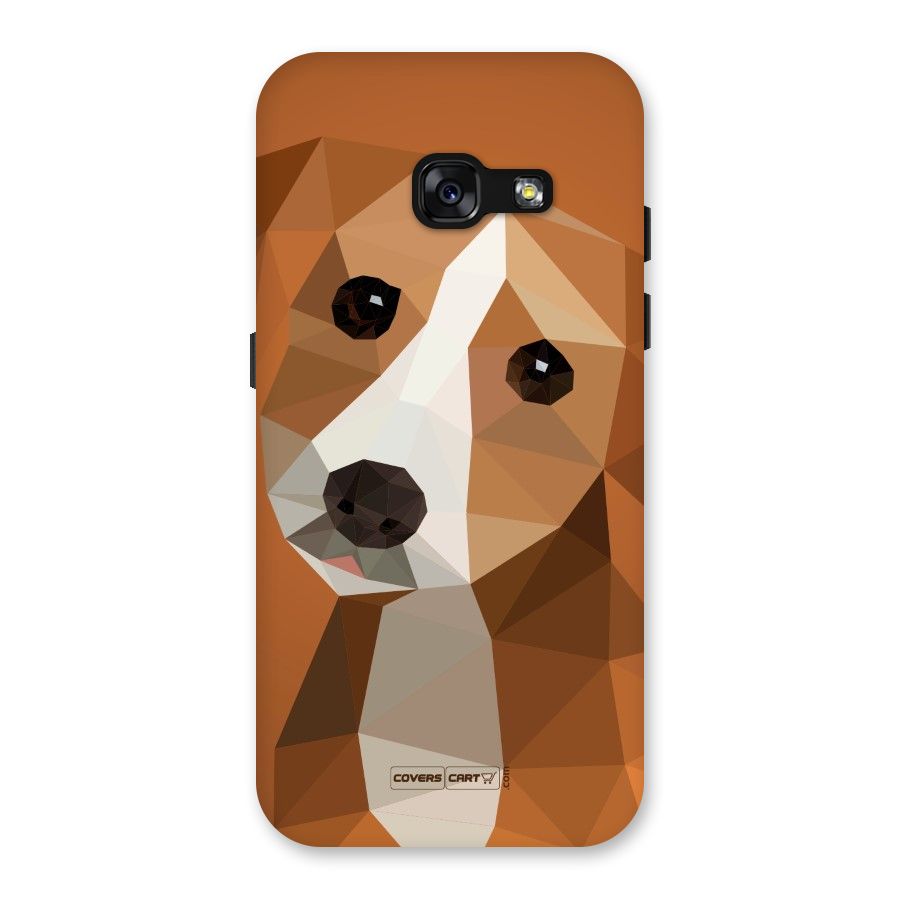 Cute Dog Back Case for Galaxy A3 (2017)