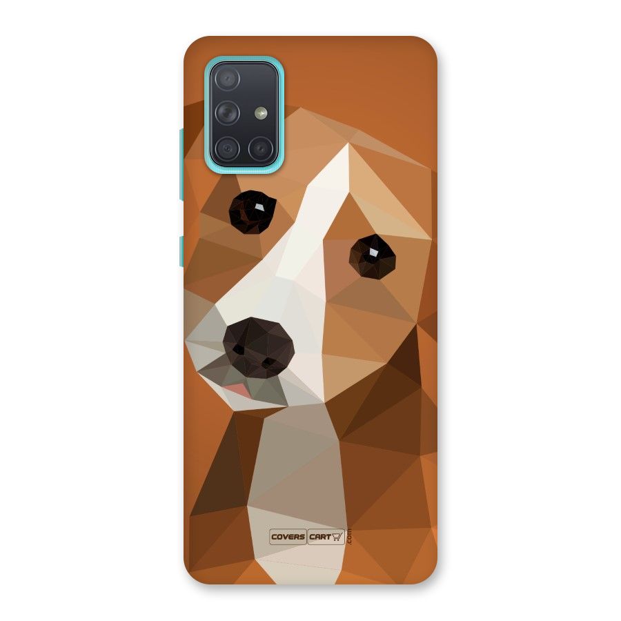 Cute Dog Back Case for Galaxy A71