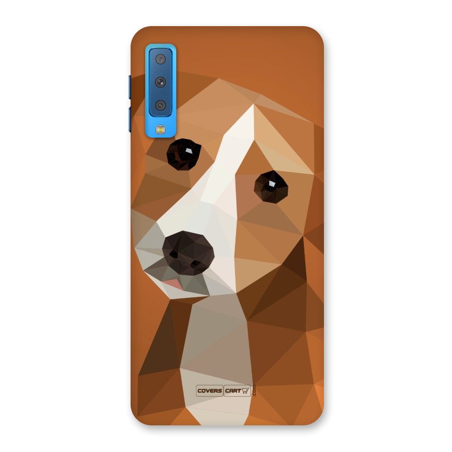Cute Dog Back Case for Galaxy A7 (2018)