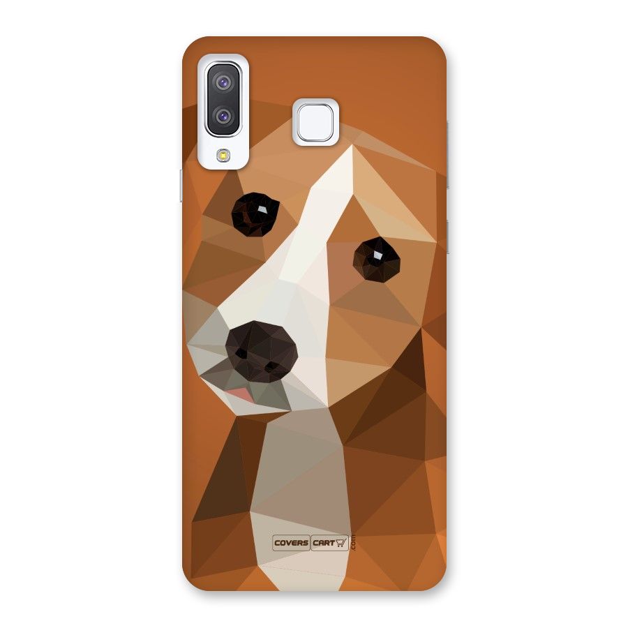 Cute Dog Back Case for Galaxy A8 Star