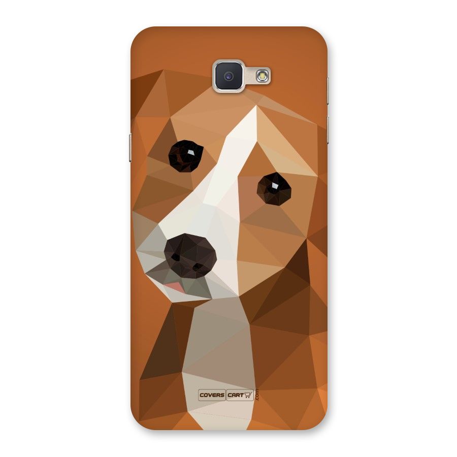 Cute Dog Back Case for Galaxy J5 Prime