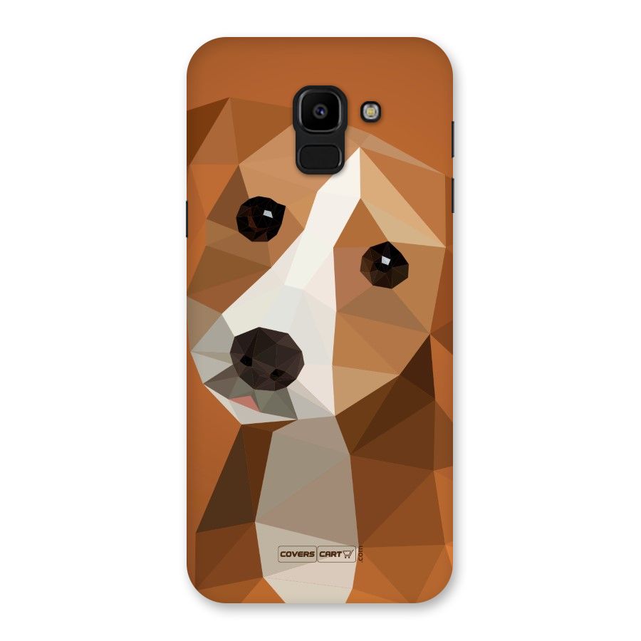 Cute Dog Back Case for Galaxy J6