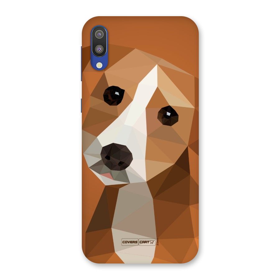 Cute Dog Back Case for Galaxy M10