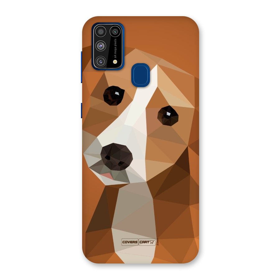 Cute Dog Back Case for Galaxy M31