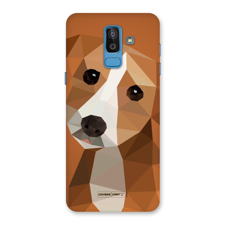 Cute Dog Back Case for Galaxy On8 (2018)