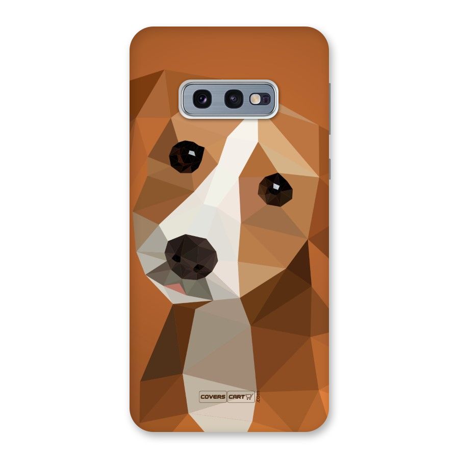 Cute Dog Back Case for Galaxy S10e
