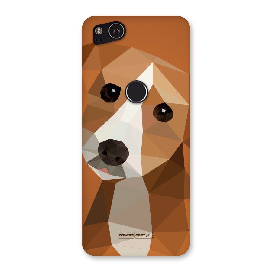 Cute Dog Back Case for Google Pixel 2