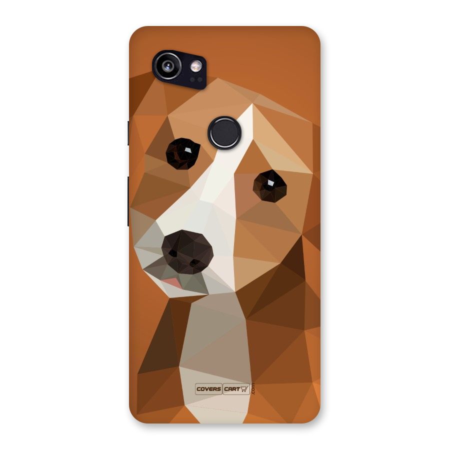 Cute Dog Back Case for Google Pixel 2 XL