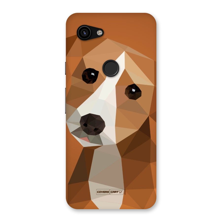 Cute Dog Back Case for Google Pixel 3a