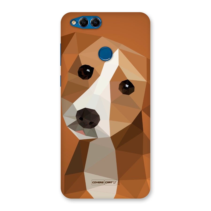 Cute Dog Back Case for Honor 7X