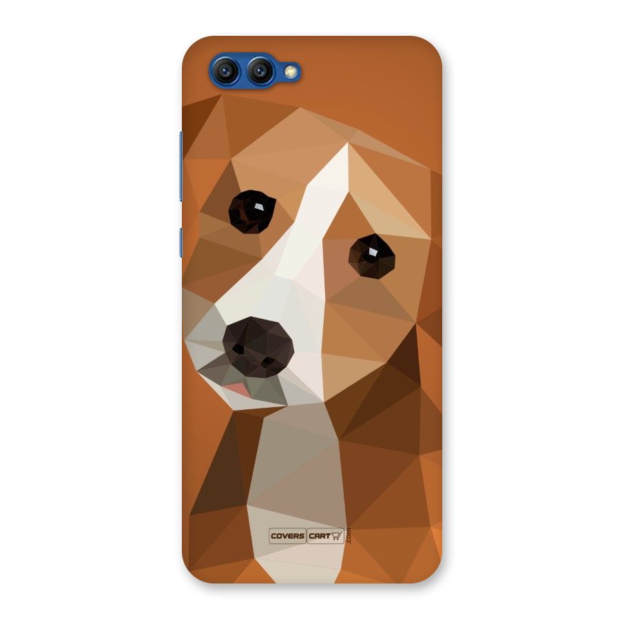Cute Dog Back Case for Honor View 10