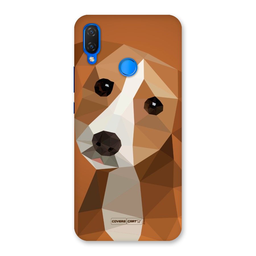 Cute Dog Back Case for Huawei P Smart+