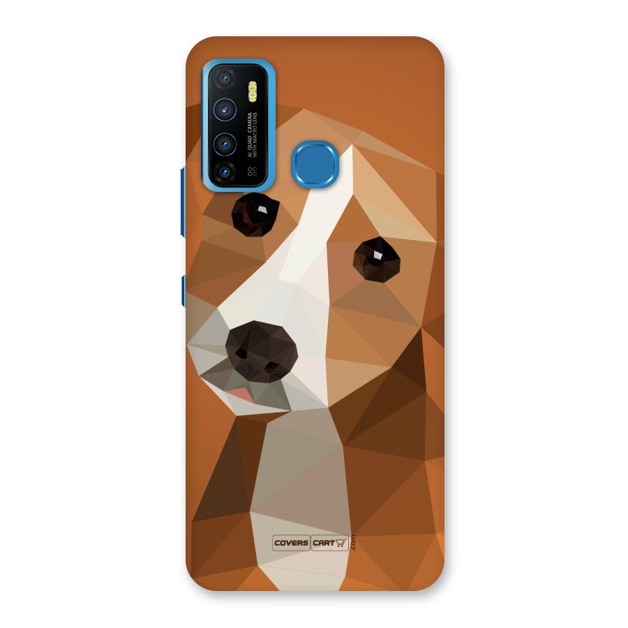 Cute Dog Back Case for Infinix Hot 9