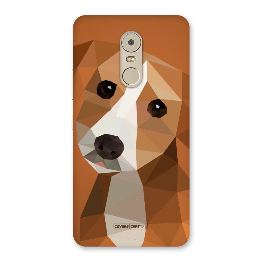 Cute Dog Back Case for Lenovo K6 Note