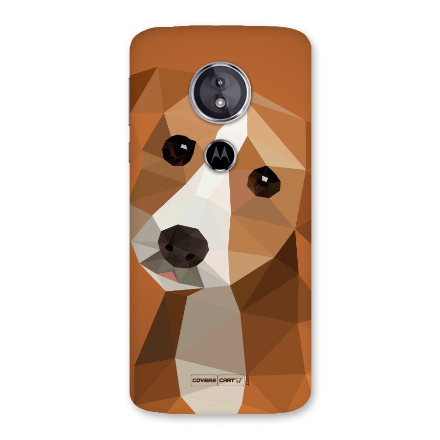 Cute Dog Back Case for Moto E5