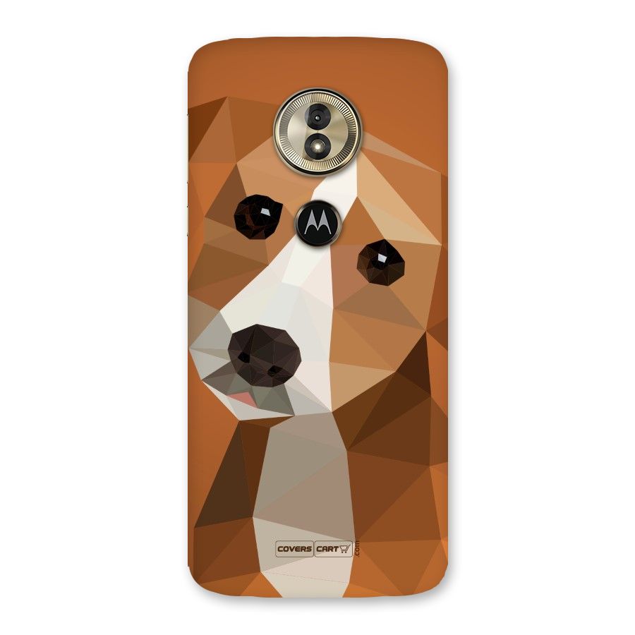 Cute Dog Back Case for Moto G6 Play