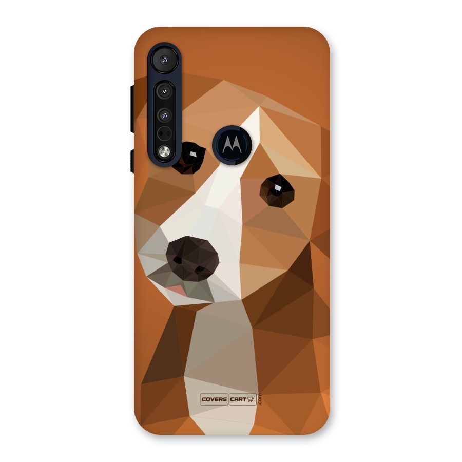 Cute Dog Back Case for Motorola One Macro