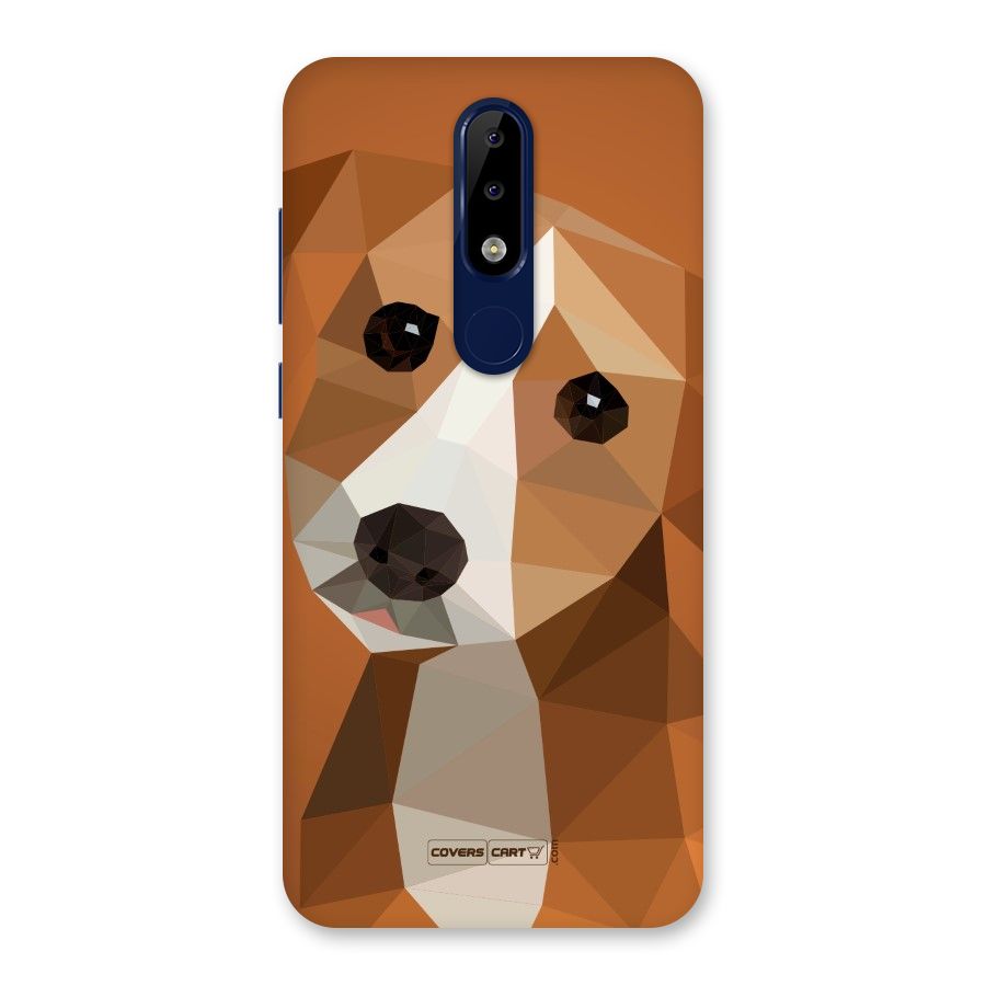 Cute Dog Back Case for Nokia 5.1 Plus