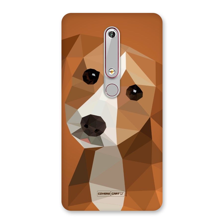 Cute Dog Back Case for Nokia 6.1