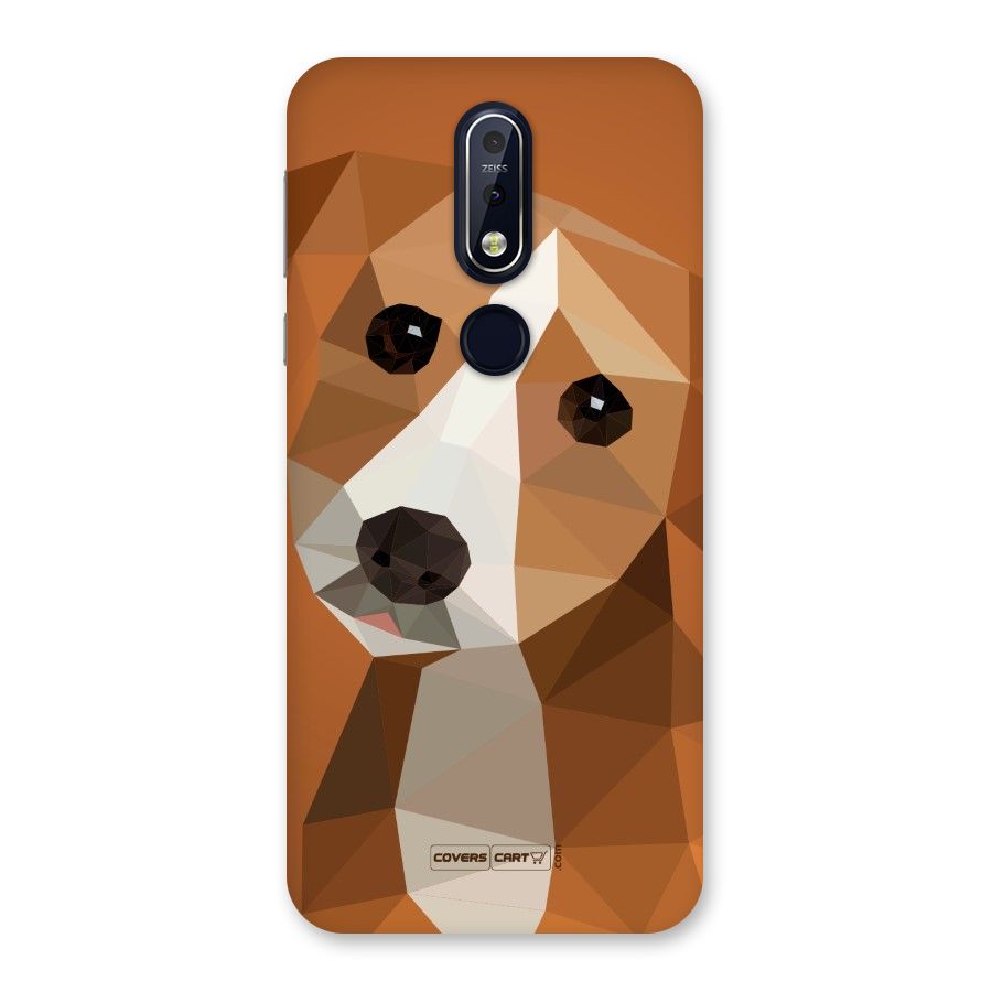 Cute Dog Back Case for Nokia 7.1