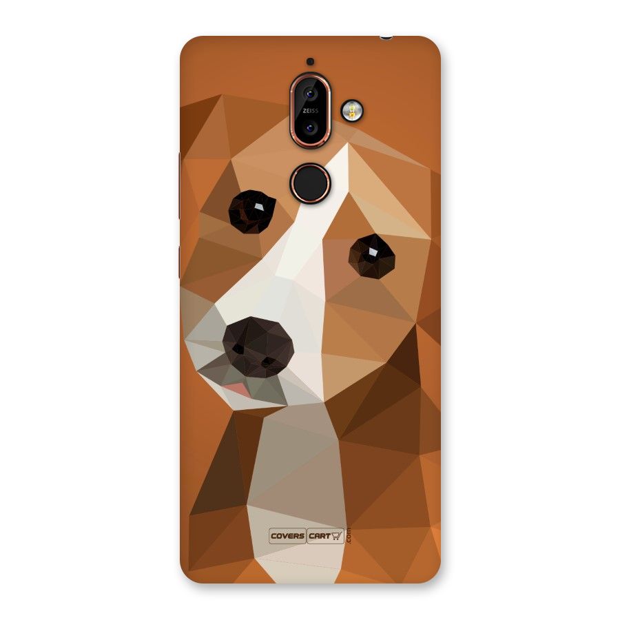 Cute Dog Back Case for Nokia 7 Plus