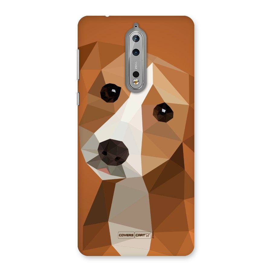 Cute Dog Back Case for Nokia 8
