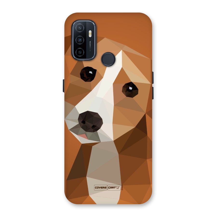 Cute Dog Back Case for Oppo A32
