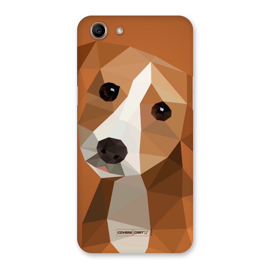 Cute Dog Back Case for Oppo A83 (2018)
