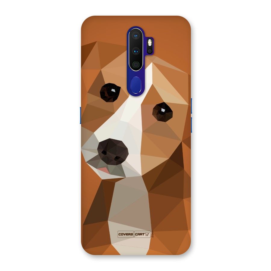 Cute Dog Back Case for Oppo A9 (2020)
