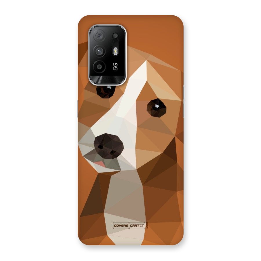 Cute Dog Back Case for Oppo F19 Pro Plus 5G