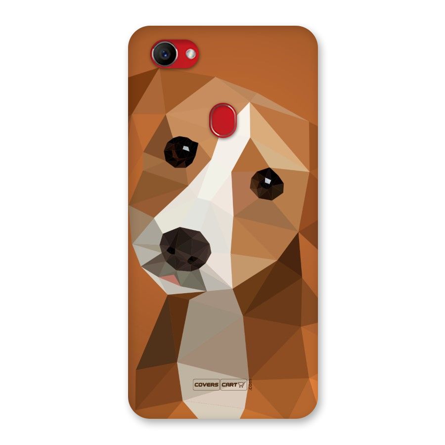 Cute Dog Back Case for Oppo F7