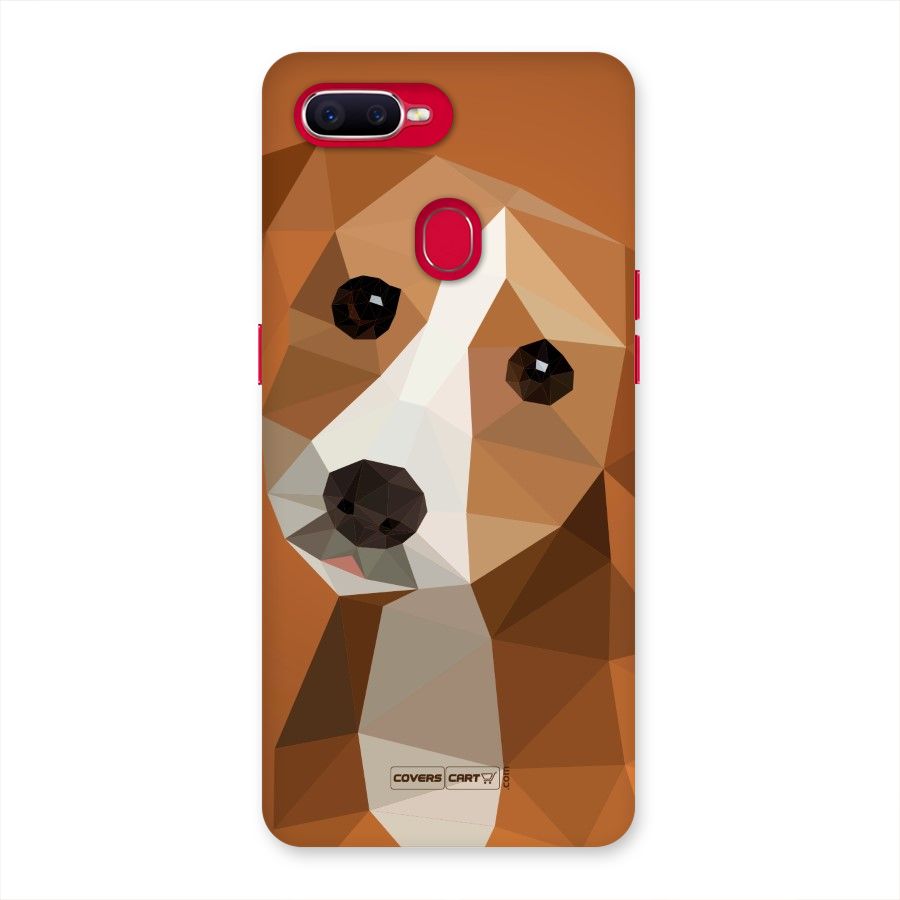 Cute Dog Back Case for Oppo F9 Pro