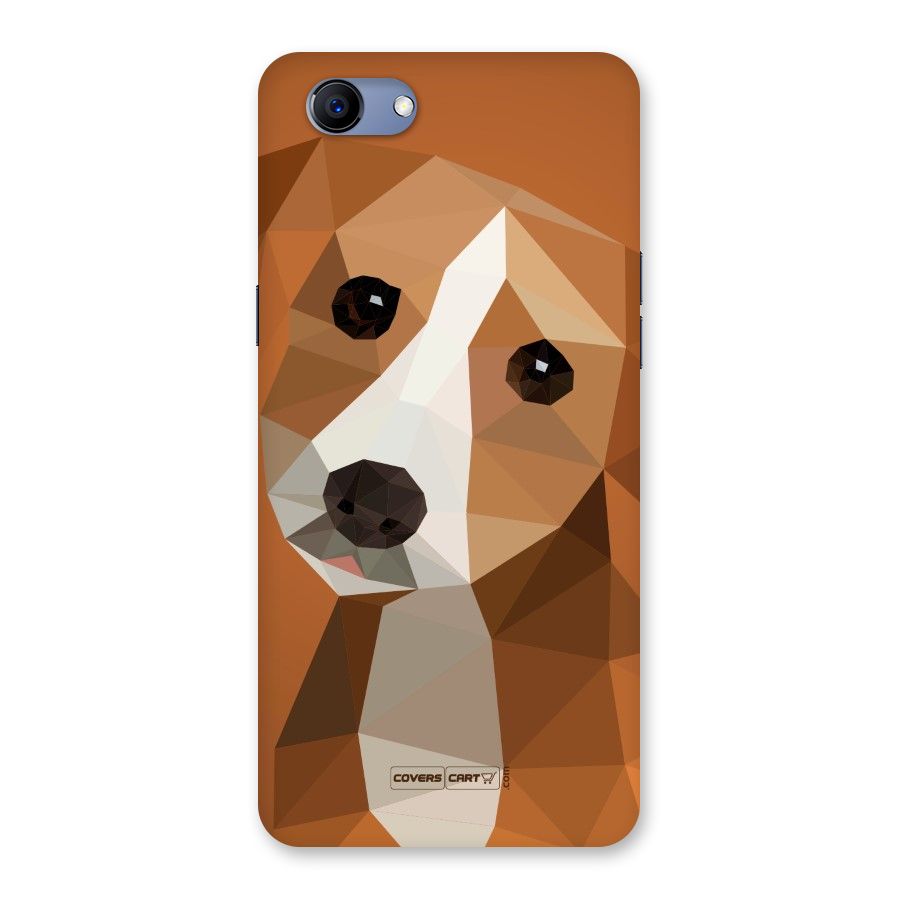 Cute Dog Back Case for Oppo Realme 1