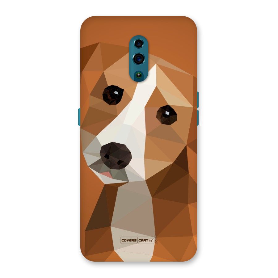 Cute Dog Back Case for Oppo Reno