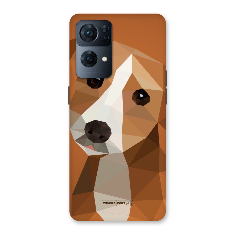 Cute Dog Back Case for Oppo Reno7 Pro 5G