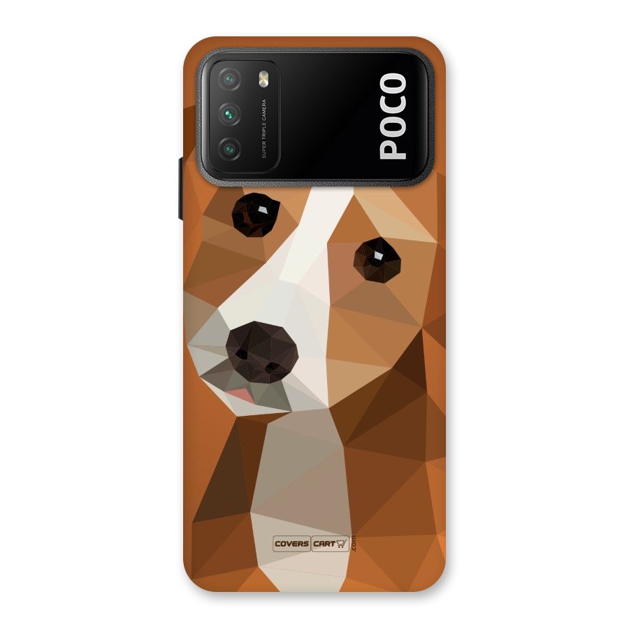 Cute Dog Back Case for Poco M3
