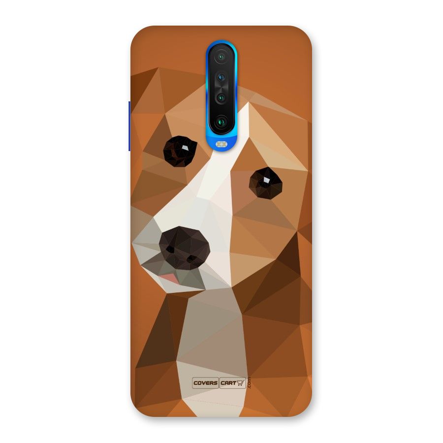 Cute Dog Back Case for Poco X2