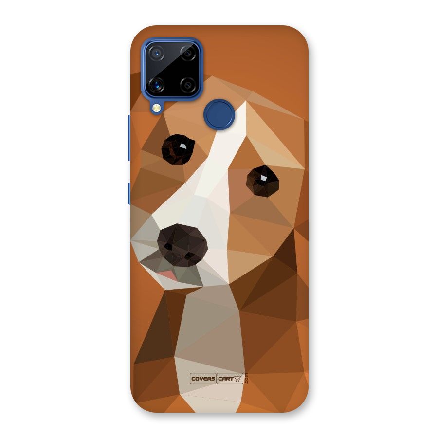 Cute Dog Back Case for Realme C15